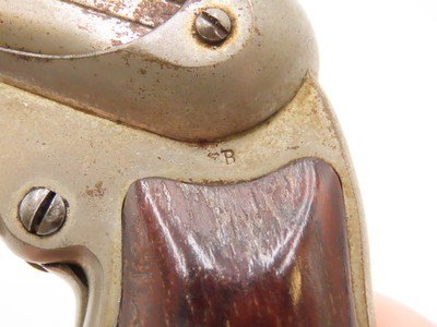Civil War Era REMINGTON-ELLIOT Antique RING TRIGGER .32 RF PEPPERBOX Pistol 4-Shot RIVERBOAT GAMBLER’S Derringer Pistol - Image 10 of 18