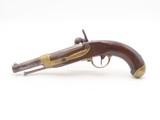 FRENCH Antique TULLE ARSENAL .69 M1822 Percussion Conversion MILITARY T Bis Flintlock to Percussion & “1816 and 1821” Dated - 17 of 20