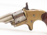 1874 mfr. Antique COLT “OPEN TOP” .22 RF SA Self Defense POCKET RevolverColt’s Answer to Smith & Wesson’s No. 1 Revolver - 4 of 19