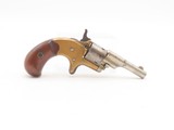 1874 mfr. Antique COLT “OPEN TOP” .22 RF SA Self Defense POCKET RevolverColt’s Answer to Smith & Wesson’s No. 1 Revolver - 16 of 19