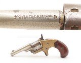 1874 mfr. Antique COLT “OPEN TOP” .22 RF SA Self Defense POCKET RevolverColt’s Answer to Smith & Wesson’s No. 1 Revolver - 1 of 19
