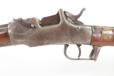 CIVIL WAR Era Antique ALLEN & WHEELOCK .42 RF DROP BREECH Single Shot Rifle SCARCE; 1 of less than 2,000 FALLING BLOCK Rifles - Image 20 of 23