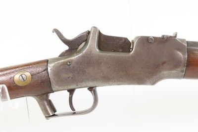 CIVIL WAR Era Antique ALLEN & WHEELOCK .42 RF DROP BREECH Single Shot Rifle SCARCE; 1 of less than 2,000 FALLING BLOCK Rifles - Image 6 of 23