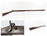 ESCAPED SLAVE MESHACH “MOSE” MOXLEY Long Rifle Ohio Black GUNMAKER AntiqueAfrican American, Underground Railroad, BELLEFONTAINE, OH - Image 1 of 25