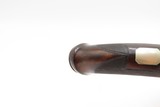 English ENGRAVED Antique BLANCH DOUBLEBARREL Percussion Pistol SNAP BAYONET With Custom Fitted Wooden Case - Image 11 of 17