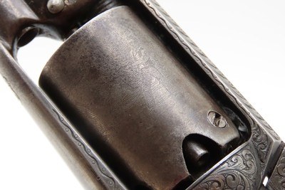 GUSTAVE YOUNG ENGRAVED Antique COLT 1855 ROOT Sidehammer Revolver CASEDPERCUSSION .28 Caliber Revolver w/ACCESSORIES - Image 19 of 20
