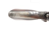 GUSTAVE YOUNG ENGRAVED Antique COLT 1855 ROOT Sidehammer Revolver CASEDPERCUSSION .28 Caliber Revolver w/ACCESSORIES - Image 3 of 20