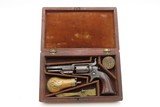 GUSTAVE YOUNG ENGRAVED Antique COLT 1855 ROOT Sidehammer Revolver CASEDPERCUSSION .28 Caliber Revolver w/ACCESSORIES - Image 15 of 20