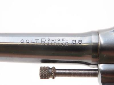 1920 mfr COLT Medium Frame DA POLICE POSITIVE .38 C&R Self Defense Revolver Colt’s Widely Produced 6-Shot Revolver Design - Image 6 of 18