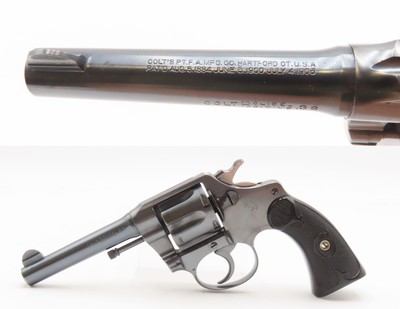 1920 mfr COLT Medium Frame DA POLICE POSITIVE .38 C&R Self Defense Revolver Colt’s Widely Produced 6-Shot Revolver Design - Image 1 of 18