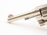 1950 COLT “OFFICIAL POLICE” .38 Special Double Action C&R Revolver NICKELED Revolver Used by POLICE FORCES and the US Military - 5 of 19