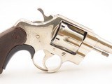 1950 COLT “OFFICIAL POLICE” .38 Special Double Action C&R Revolver NICKELED Revolver Used by POLICE FORCES and the US Military - 18 of 19