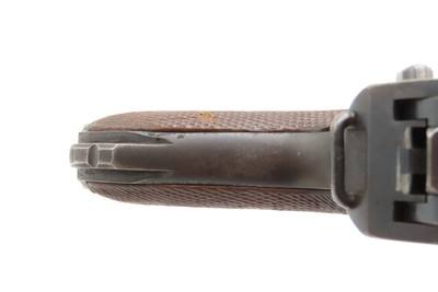 WORLD WAR I Dated DWM Imperial German LUGER P.08 Pistol C&R SHOULDER STOCK1914 “GREAT WAR” Dated SEMI-AUTO Military Sidearm - Image 4 of 23