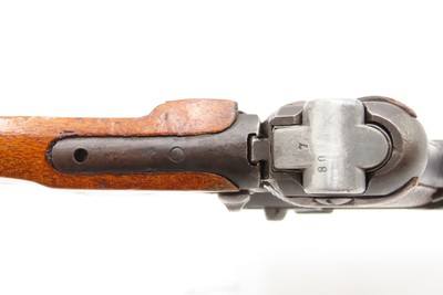 WORLD WAR I Dated DWM Imperial German LUGER P.08 Pistol C&R SHOULDER STOCK1914 “GREAT WAR” Dated SEMI-AUTO Military Sidearm - Image 17 of 23
