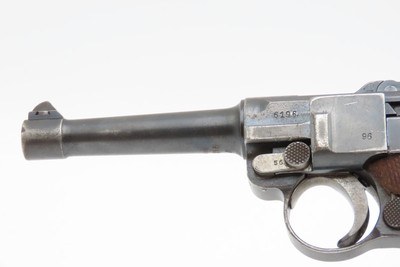 WORLD WAR I Dated DWM Imperial German LUGER P.08 Pistol C&R SHOULDER STOCK1914 “GREAT WAR” Dated SEMI-AUTO Military Sidearm - Image 13 of 23