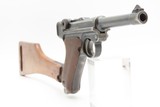 WORLD WAR I Dated DWM Imperial German LUGER P.08 Pistol C&R SHOULDER STOCK1914 “GREAT WAR” Dated SEMI-AUTO Military Sidearm - Image 7 of 23
