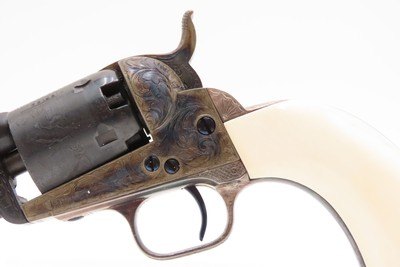 Pre-CIVIL WAR Antique COLT 1849 Percussion POCKET Revolver CASED & ENGRAVED WILD WEST|FRONTIER SIX-SHOOTER With ACCESSORIES - Image 15 of 18