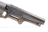Pre-CIVIL WAR Antique COLT 1849 Percussion POCKET Revolver CASED & ENGRAVED WILD WEST|FRONTIER SIX-SHOOTER With ACCESSORIES - Image 4 of 18