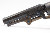 Pre-CIVIL WAR Antique COLT 1849 Percussion POCKET Revolver CASED & ENGRAVED WILD WEST|FRONTIER SIX-SHOOTER With ACCESSORIES - Image 14 of 18