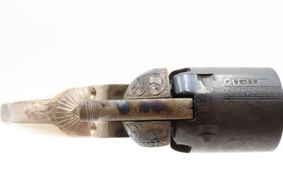 Pre-CIVIL WAR Antique COLT 1849 Percussion POCKET Revolver CASED & ENGRAVED WILD WEST|FRONTIER SIX-SHOOTER With ACCESSORIES - Image 11 of 18
