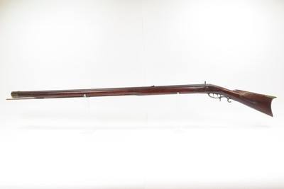 VIRGINIA Antique JOHN STANLEY Full Stock .54 Caliber LONG RIFLE Dated 1849Antebellum Era Made in the BLUE RIDGE MOUNTAINS - Image 22 of 25
