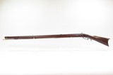 VIRGINIA Antique JOHN STANLEY Full Stock .54 Caliber LONG RIFLE Dated 1849Antebellum Era Made in the BLUE RIDGE MOUNTAINS - Image 22 of 25