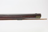 VIRGINIA Antique JOHN STANLEY Full Stock .54 Caliber LONG RIFLE Dated 1849Antebellum Era Made in the BLUE RIDGE MOUNTAINS - Image 3 of 25