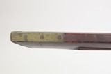 VIRGINIA Antique JOHN STANLEY Full Stock .54 Caliber LONG RIFLE Dated 1849Antebellum Era Made in the BLUE RIDGE MOUNTAINS - Image 14 of 25