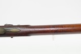 VIRGINIA Antique JOHN STANLEY Full Stock .54 Caliber LONG RIFLE Dated 1849Antebellum Era Made in the BLUE RIDGE MOUNTAINS - Image 12 of 25