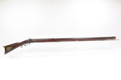 VIRGINIA Antique JOHN STANLEY Full Stock .54 Caliber LONG RIFLE Dated 1849Antebellum Era Made in the BLUE RIDGE MOUNTAINS - Image 2 of 25