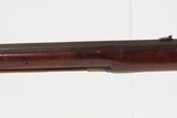 VIRGINIA Antique JOHN STANLEY Full Stock .54 Caliber LONG RIFLE Dated 1849Antebellum Era Made in the BLUE RIDGE MOUNTAINS - Image 25 of 25