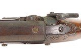 GERMANIC Antique Mid-1800s Percussion JAEGER Hunting/Sporting TARGET RifleFULL STOCK Rifle w/BRASS FURNITURE & CARVED STOCK - 18 of 25