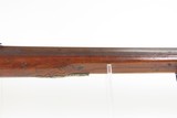 GERMANIC Antique Mid-1800s Percussion JAEGER Hunting/Sporting TARGET RifleFULL STOCK Rifle w/BRASS FURNITURE & CARVED STOCK - 4 of 25