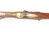 GERMANIC Antique Mid-1800s Percussion JAEGER Hunting/Sporting TARGET RifleFULL STOCK Rifle w/BRASS FURNITURE & CARVED STOCK - 11 of 25