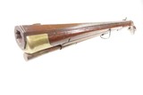 GERMANIC Antique Mid-1800s Percussion JAEGER Hunting/Sporting TARGET RifleFULL STOCK Rifle w/BRASS FURNITURE & CARVED STOCK - 24 of 25