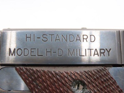 1948 mfr. HIGH STANDARD Model H-D “MILITARY” .22 LR Semi-Auto Pistol C&RWith a Reputation for RELIABILITY and ACCURACY - Image 6 of 19