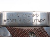 1948 mfr. HIGH STANDARD Model H-D “MILITARY” .22 LR Semi-Auto Pistol C&RWith a Reputation for RELIABILITY and ACCURACY - Image 6 of 19