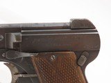 Belgian PIEPER M1920 .25 ACP Semi-Automatic Self Defense POCKET Pistol C&RROARING TWENTIES 6.35mm Browning Self-Defense Pistol - 4 of 21