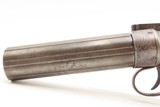 GOLD RUSH Era ALLEN & THURBER Antique WORCHESTER Period PEPPERBOX RevolverENGRAVED First DA Revolving Percussion Pistol - 11 of 16