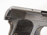 FACTORY BOX COLT M1908 .25 ACP HAMMERLESS Semi-Auto VEST POCKET Pistol C&RROARING TWENTIES ERA Colt’s Smallest Semi-Automatic - 20 of 21