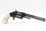 LETTERED Antique SMITH & WESSON No. 2 “Old Army” BEAUTIFUL BLUE with MOTHER of PEARLShipped 13 DAYS Before the CIVIL WAR ENDED - 2 of 18