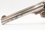 RARE, LETTERED AUSTRALIAN COLONIAL POLICE S&W No. 3 in .44 RUSSIAN Antique1 OF 30 6 1/2” Single Action .44 S&W RUSSIAN w/HOLSTER - Image 5 of 23