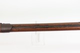RARE E. WATERS & CO. Massachusetts State CONTRACT M1808 FLINTLOCK Musket 69 WAR of 1812 Early US Military | Militia Arm - Image 12 of 25