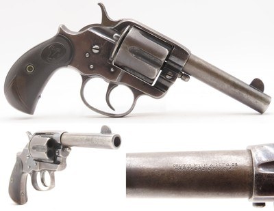 Antique COLT Model 1878 “SHERIFF’S MODEL” Double Action Army Revolver1 of only 290 w/4” Barrel; .45 Cal. Colt 1881 Mfr. - Image 1 of 18