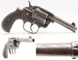 Antique COLT Model 1878 “SHERIFF’S MODEL” Double Action Army Revolver1 of only 290 w/4” Barrel; .45 Cal. Colt 1881 Mfr.