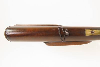 BRITISH Antique DURS EGG FLINTLOCK Germanic JAEGER Rifle Corps .60 Caliber Late -18th Century British Jager Troop Style Military Rifle - Image 7 of 22