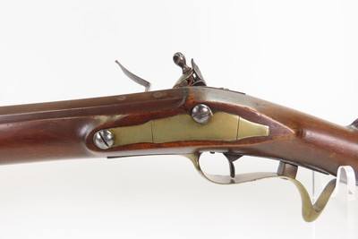 BRITISH Antique DURS EGG FLINTLOCK Germanic JAEGER Rifle Corps .60 Caliber Late -18th Century British Jager Troop Style Military Rifle - Image 19 of 22