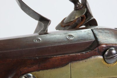 BRITISH Antique DURS EGG FLINTLOCK Germanic JAEGER Rifle Corps .60 Caliber Late -18th Century British Jager Troop Style Military Rifle - Image 5 of 22