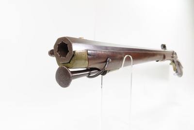 BRITISH Antique DURS EGG FLINTLOCK Germanic JAEGER Rifle Corps .60 Caliber Late -18th Century British Jager Troop Style Military Rifle - Image 6 of 22