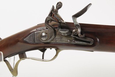 BRITISH Antique DURS EGG FLINTLOCK Germanic JAEGER Rifle Corps .60 Caliber Late -18th Century British Jager Troop Style Military Rifle - Image 11 of 22